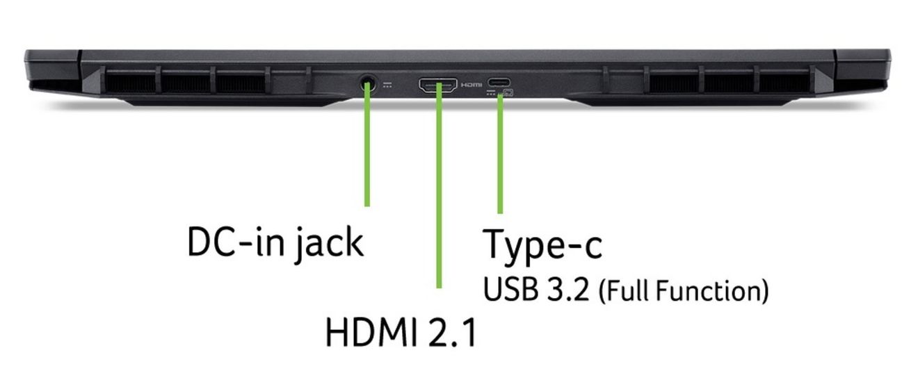 Nitro V AI ANV16S-41-R4CP WQXGA Notebook 40,6 cm (16 Zoll) 2560 x 1600 Pixel 32 GB Ram 1 TB SSD Windows 11 Home AMD Ryzen 7 max. 5,1 GHz NVIDIA GeForce RTX 5060  (Schwarz) 