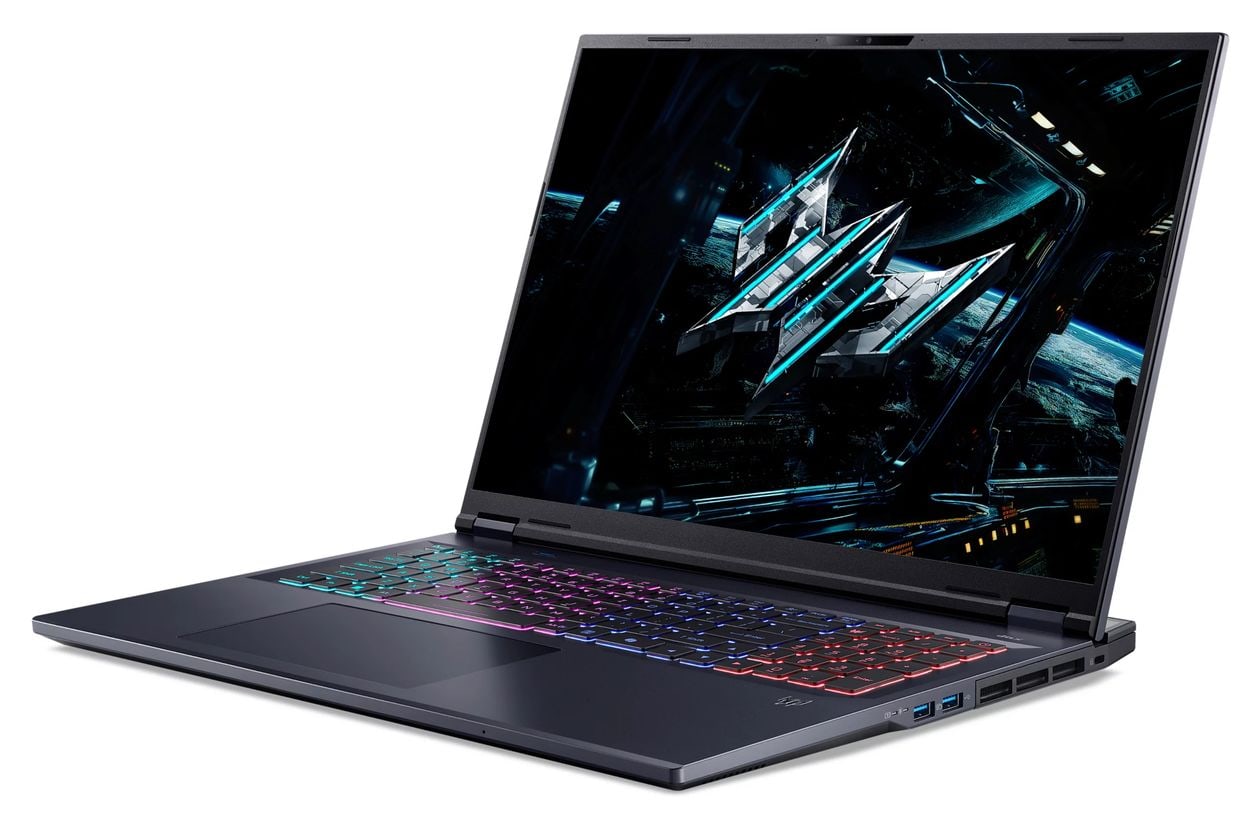 Predator Helios Neo AI PHN18-I71-925X WQXGA Notebook 45,7 cm (18 Zoll) 2560 x 1600 Pixel 32 GB Ram 1 TB SSD Windows 11 Home Intel Core Ultra 9 max. 5,5 GHz NVIDIA GeForce RTX 5070  (Schwarz) 