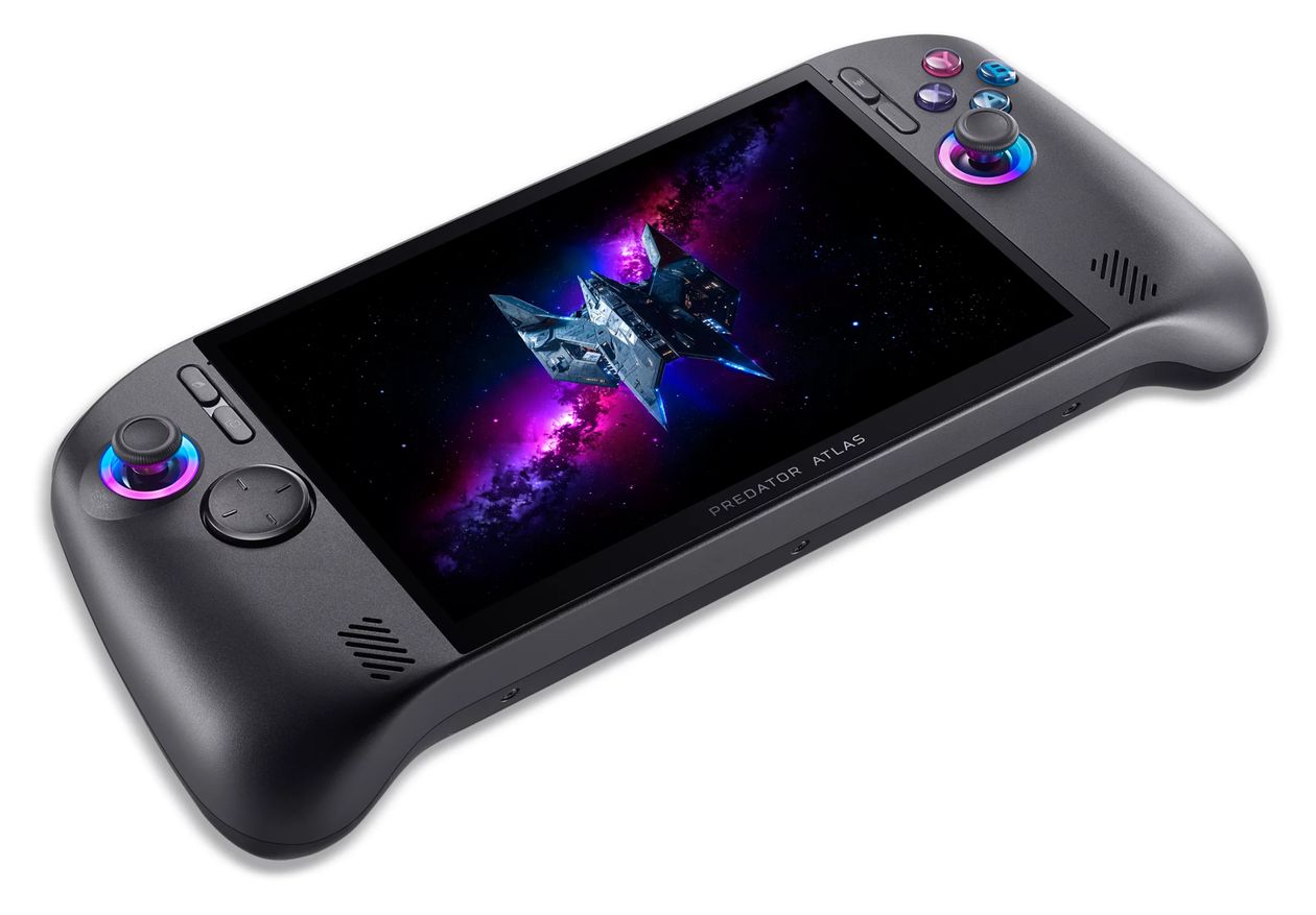 Predator Atlas 8 PA08-I51-G9Q2 Handheld-Spielekonsole   (Schwarz) 