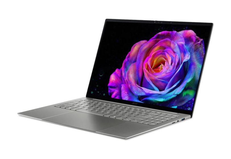 Swift AI SF16-71T-79NV 3K Notebook 40,6 cm (16 Zoll) 2880 x 1800 Pixel 16 GB Ram 512 GB SSD Windows 11 Home Intel Core Ultra X7 max. 4,8 GHz  (Grau) 