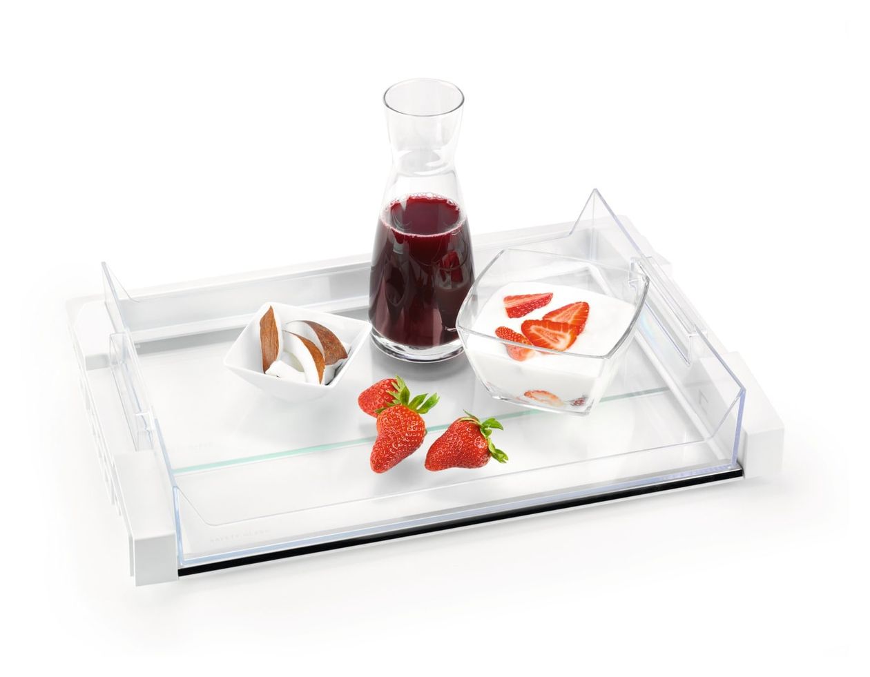 A6RHES31 Ausziehtablett (Transparent) 