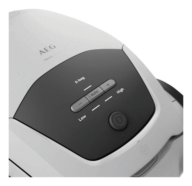 AB71H3SW Bodenstaubsauger mit Staubbeutel 750 W HEPA (Weiß, Grau, Schwarz) 