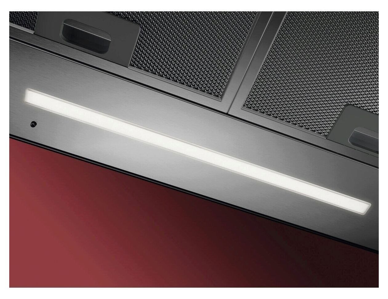 AEG GB67D61HL Abluft/Umluft Dunstabzugshaube/Esse Wand 60 cm (Schwarz, Edelstahl) 