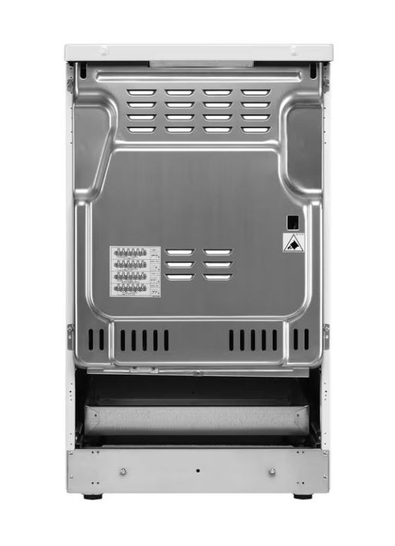 CCB50090BW Freistehender Herd Elektro normal mit Glaskeramik Kochfeld 