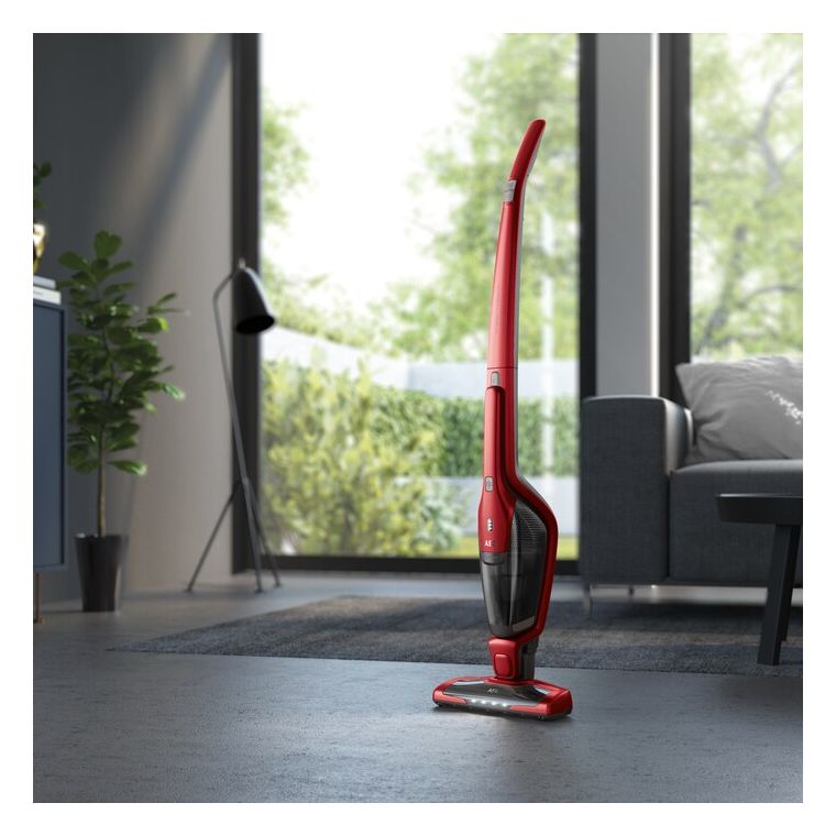 CX7-2-45AN Animal Handstaubsauger Beutellos bis 45 min Laufzeit 18 V  (Schwarz, Rot) 