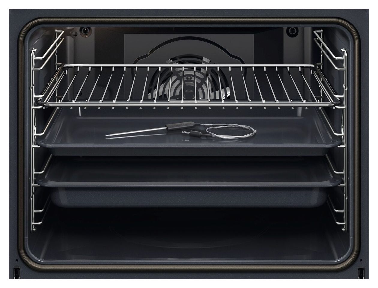 Serie 7000 TR7PB73FSB Einbaubackofen groß Dampfgaren AutoClean 