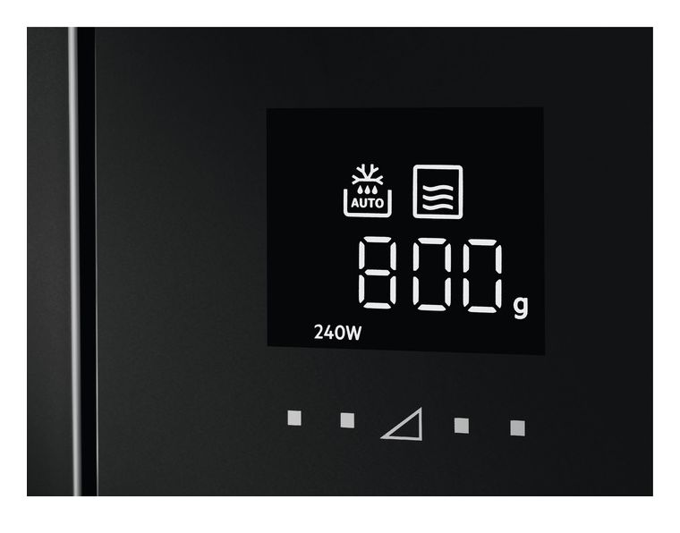TB6SM171DB Einbau-Mikrowelle 800 W Größe: klein 5 Stufen Dampfgaren Grill (Schwarz) 