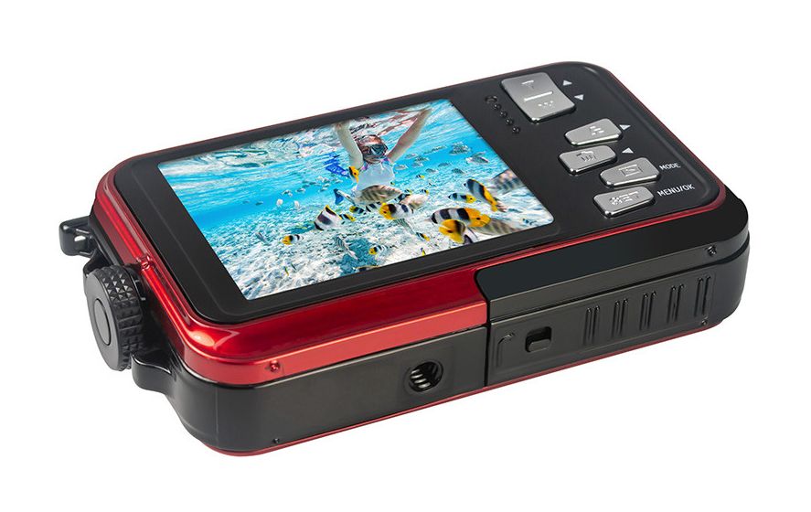 Realishot WP8000 Kit 24 MP  Kompaktkamera  (Rot) 