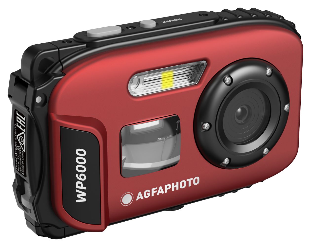 Realshot WP6000  Kompaktkamera  (Rot) 