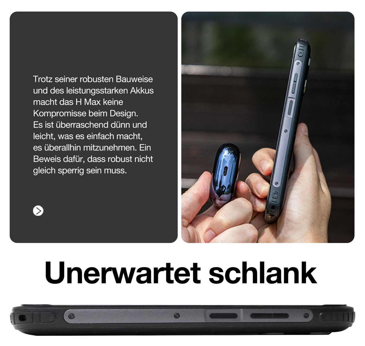 H Max 128 GB 4G Smartphone 16,7 cm (6.5 Zoll) 1,6 GHz Android 13 MP Dual Kamera Dual Sim WiFi 5  (Schwarz) 