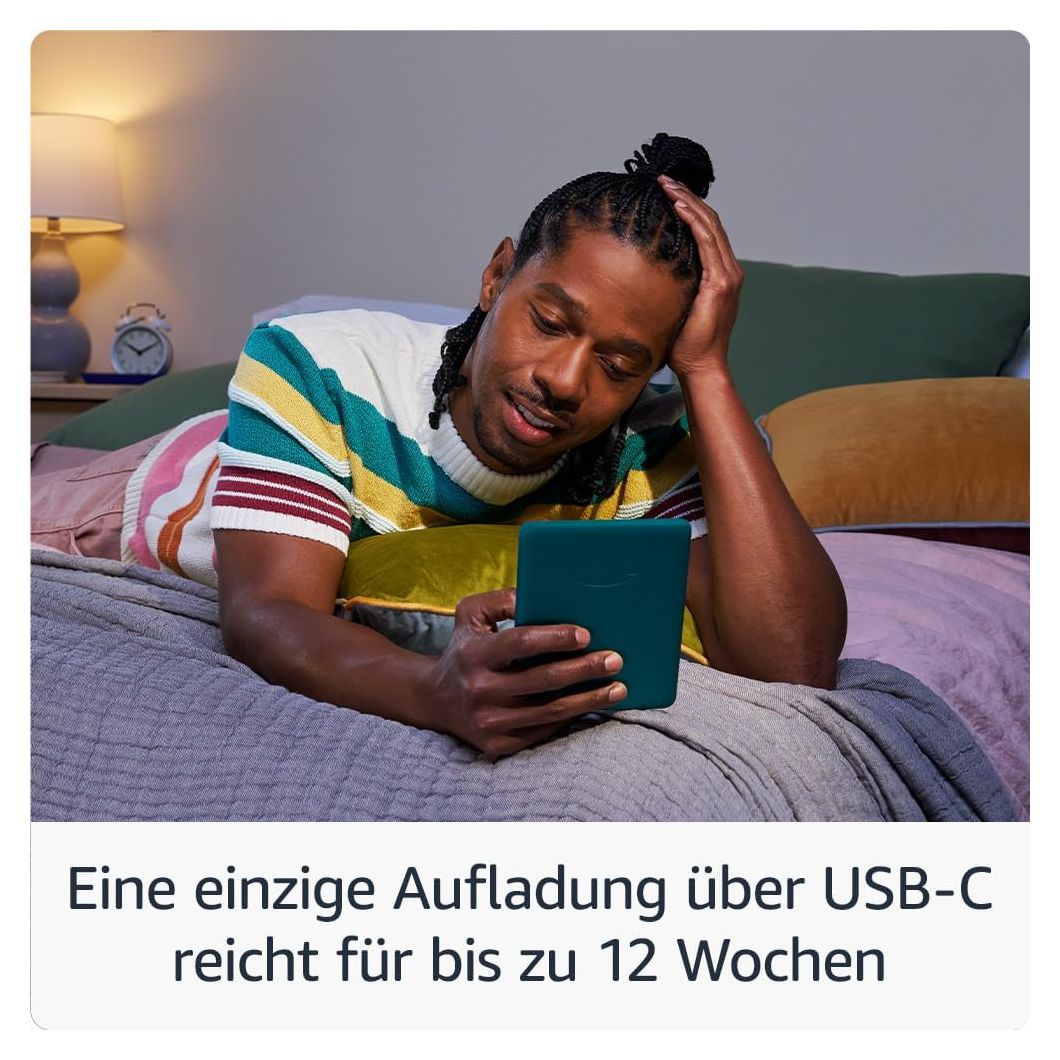 Kindle Paperwhite (2024) E-Reader 17,8 cm (7 Zoll) 16 GB  (Schwarz) 