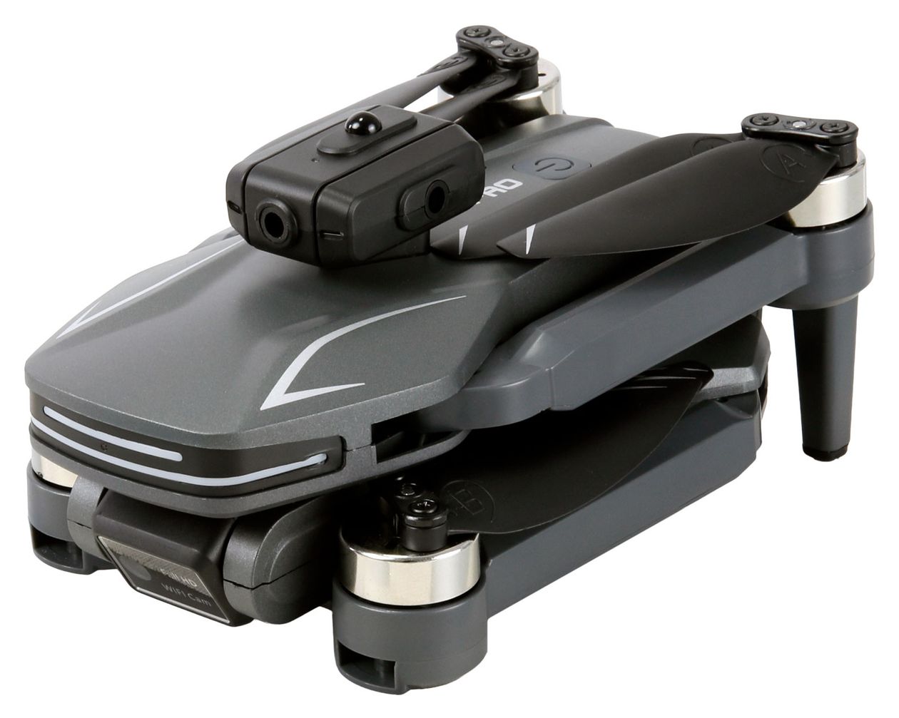 AMXFlight X4KPro Quadrocopter Multicopter/Drohne Flugzeit: 30 min  (Grau) 