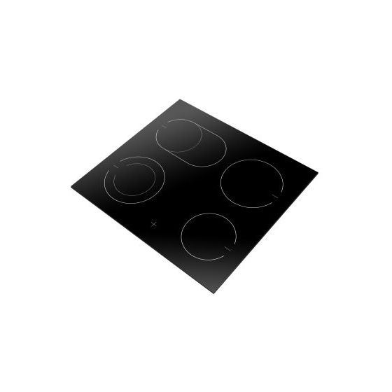 EC742100C herdgebundenes 60 cm Glaskeramik Kochfeld/Herdplatte 4 Zone(n) 