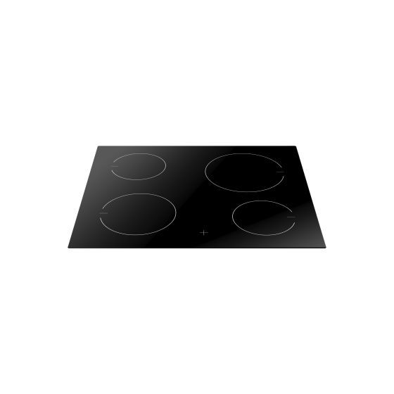 EC744100C herdgebundenes 60 cm Glaskeramik Kochfeld/Herdplatte 4 Zone(n) 