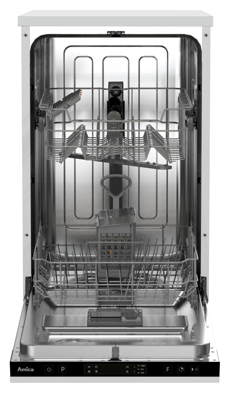 EGSPV 580 490 45 cm Geschirrspüler vollintegriert (ohne Front) leise 10 Maßgedecke aquaStop Funktion 