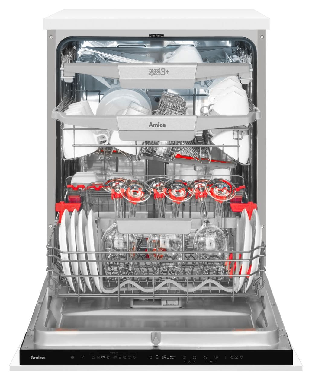 EGSPV590900 60 cm Geschirrspüler vollintegriert (ohne Front) Sehr leise 14 Maßgedecke aquaStop Funktion 