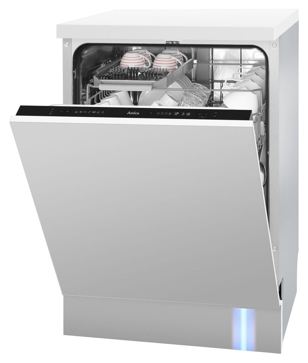 EGSPV594900 60 cm Geschirrspüler vollintegriert (ohne Front) Leise 14 Maßgedecke 