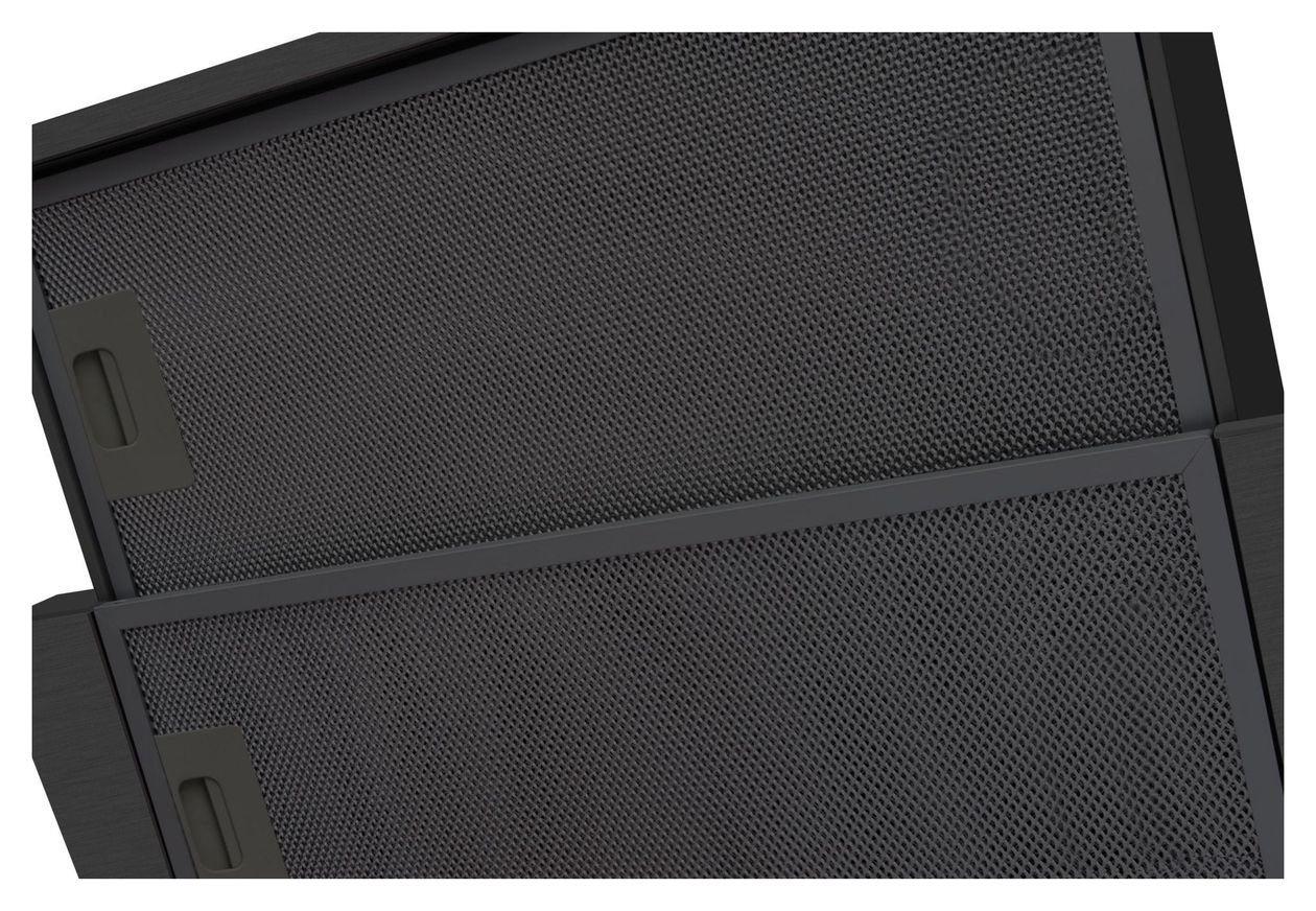 FH664635E Abluft/Umluft Dunstabzugshaube/Esse Einbau 60 cm (Schwarz) 