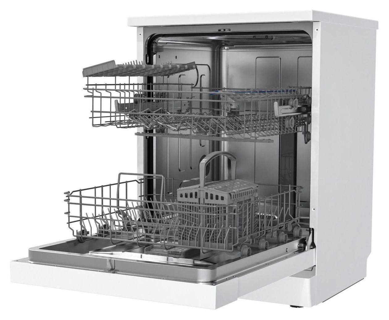 GSP543912-1W 60 cm Geschirrspüler freistehend Leise 14 Maßgedecke aquaStop Funktion Natürlich/Natur 