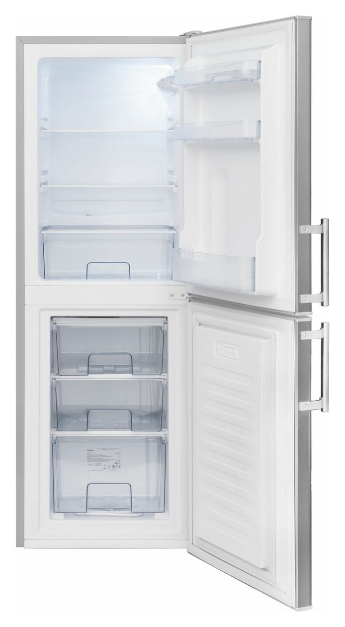 KGC384111E 93 l / 45 l Kühl-Gefrierkombi freistehend 94 kWh Jahr  (Edelstahl) 