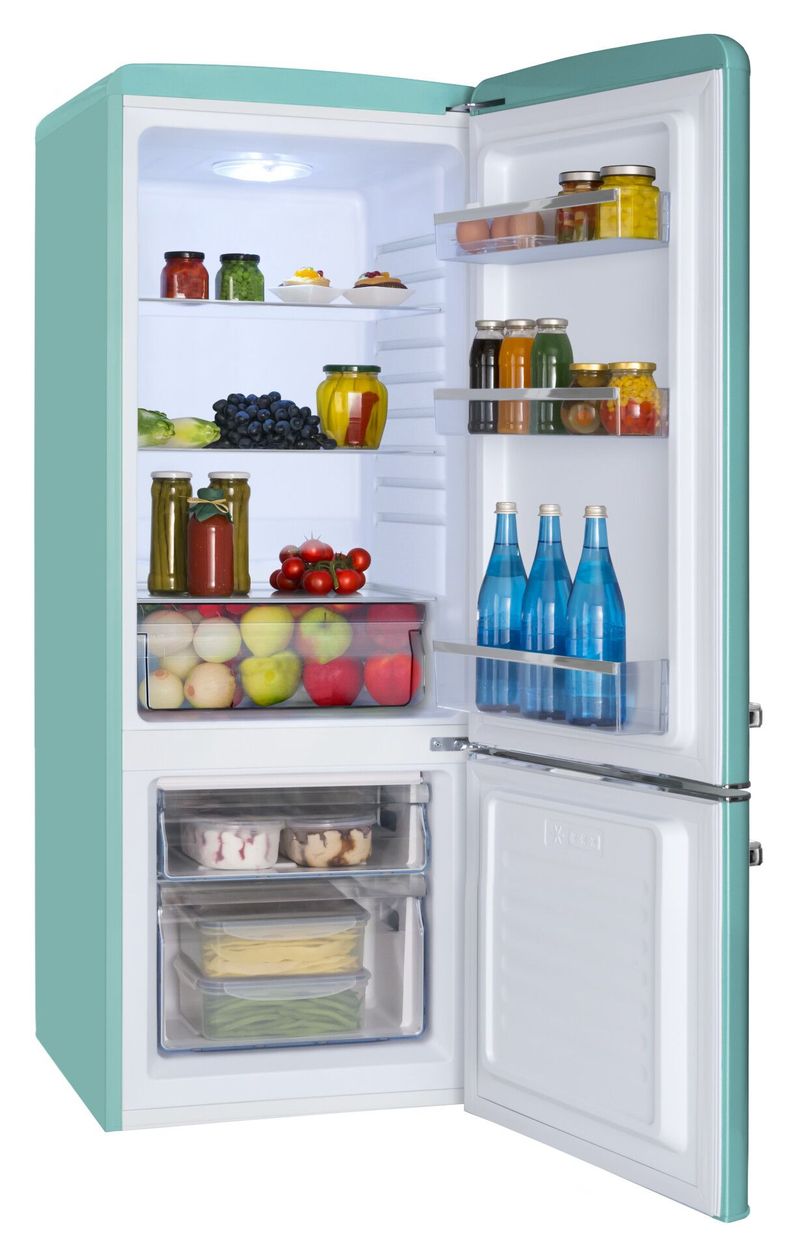 KGCR384150T 147 l / 44 l Kühl-Gefrierkombi freistehend NoFrost 181 kWh Jahr  (Blau) 