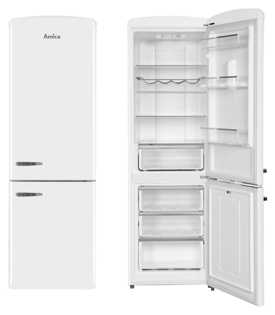 KGCR387109W 234 l / 96 l Kühl-Gefrierkombi freistehend NoFrost 196 kWh Jahr  (Weiß) 