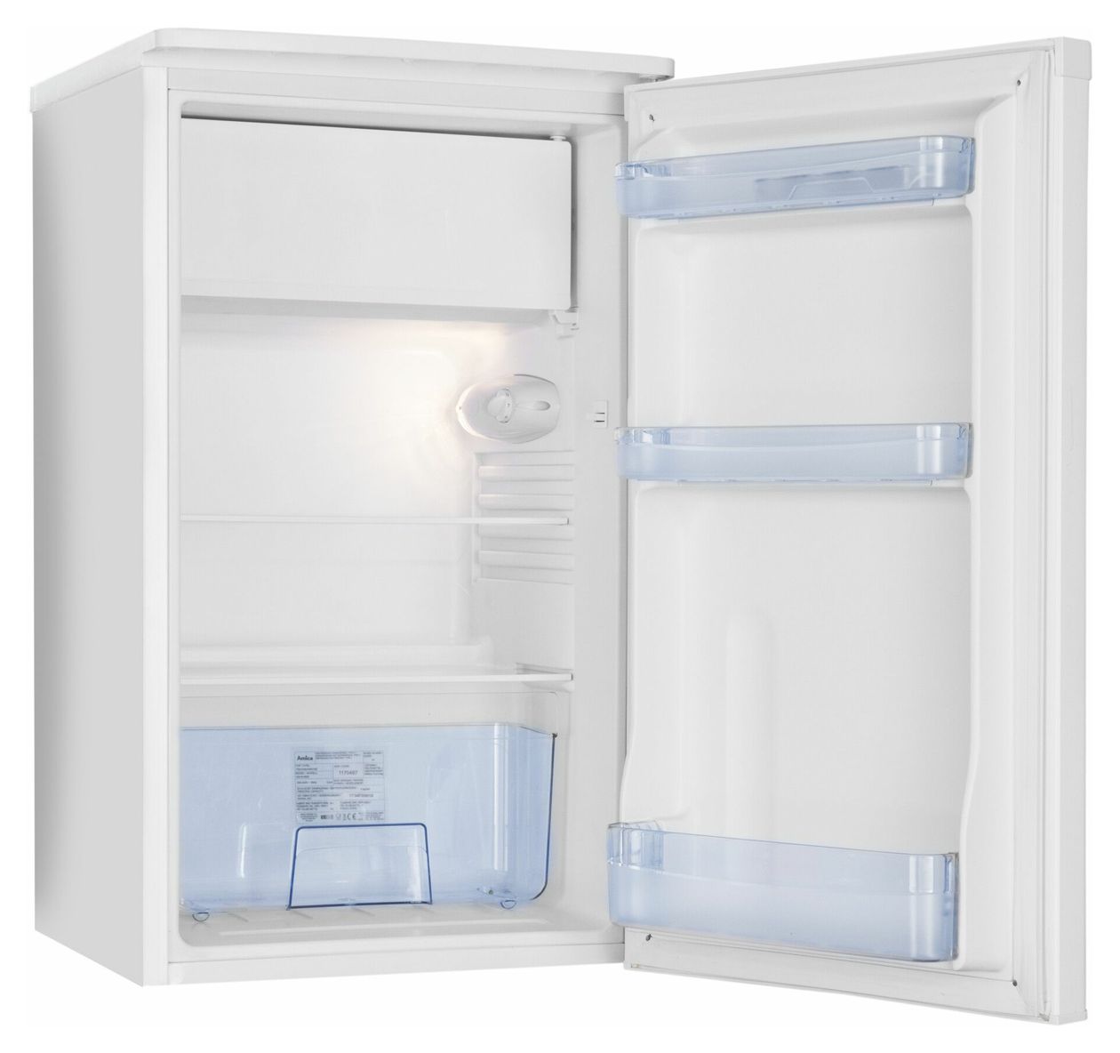 KS361155 W 83 l / 75 l Tischkühlschrank EEK: E 128 kWh Jahr  (Weiß) 