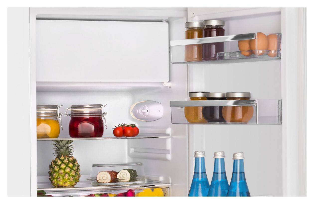 KSR361160W 108 l / 95 l Tischkühlschrank EEK: D 110 kWh Jahr  (Weiß) 