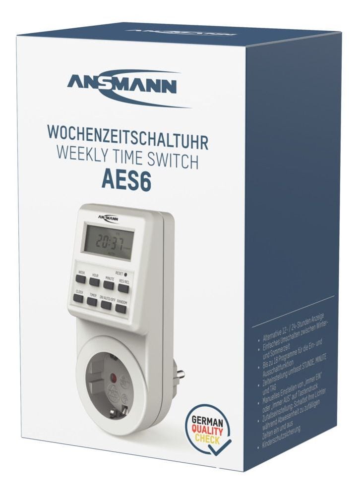 AES6 Zeitschaltuhr digital 