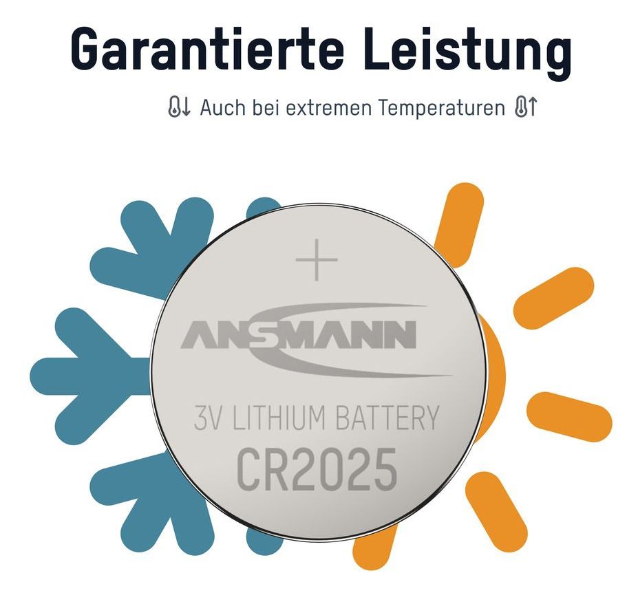 CR2025 Lithium-Knopfzelle 
