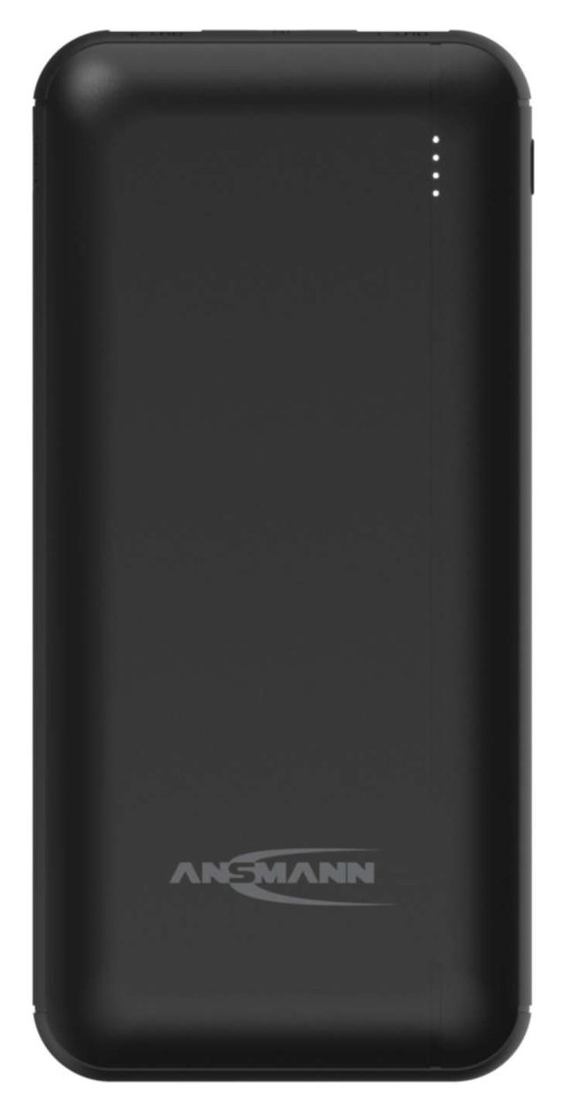 PB212 20000 mAh Powerbank Micro-USB + USB Type-C  (Schwarz) 