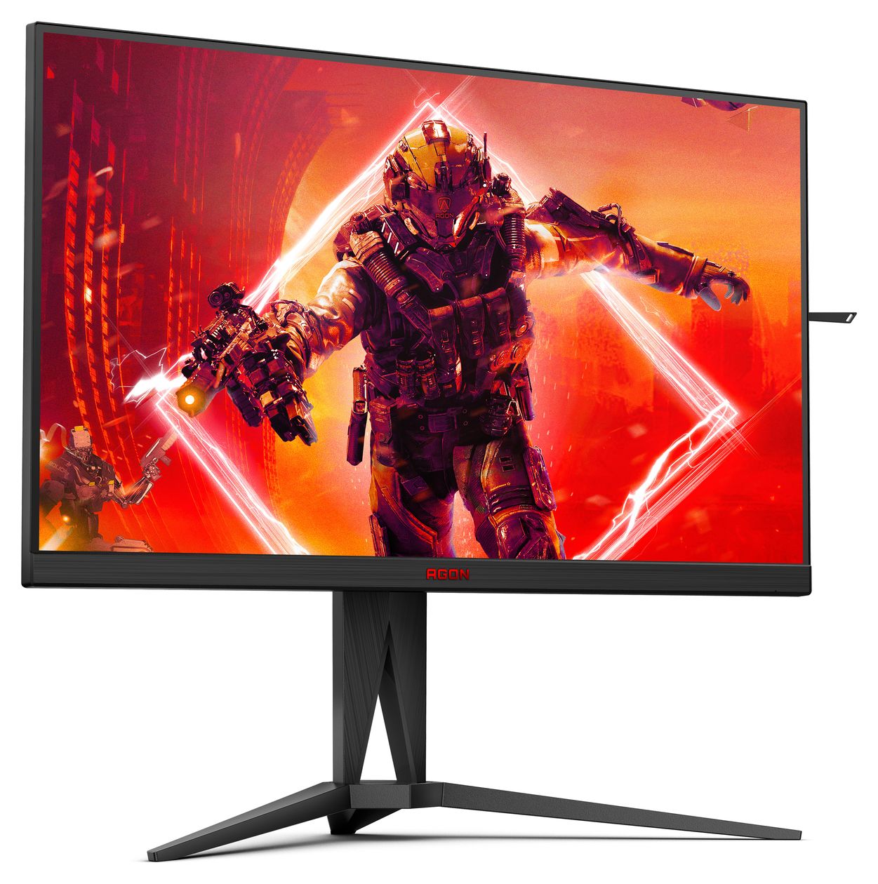 AG275QZN/EU Quad HD Monitor 68,6 cm (27 Zoll) 16:9 1 ms 400 cd/m²  (Schwarz, Rot) 