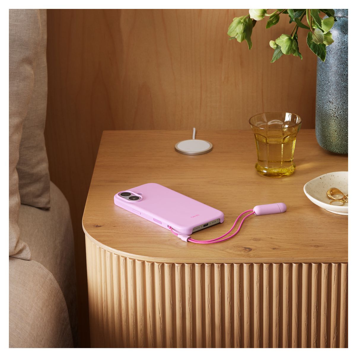 Beats Kickstand Case mit MagSafe Cover für Apple iPhone 17  (Pink) 