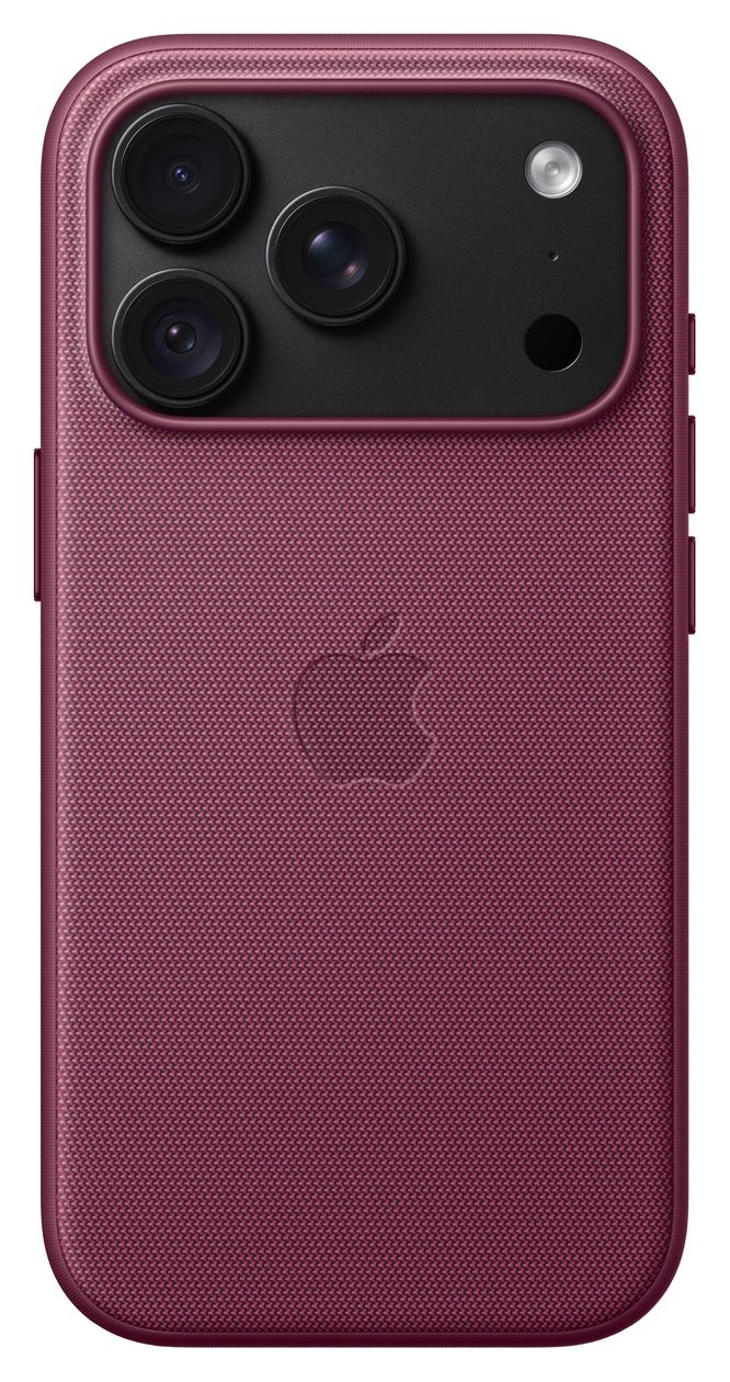 Funktionsgewebe Case mit MagSafe Cover für Apple iPhone 18 Pro  (Beere) 