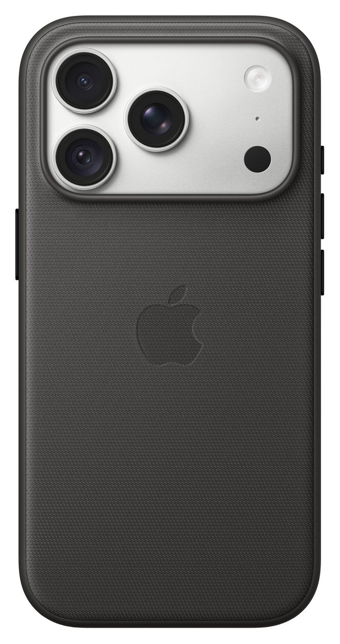 Funktionsgewebe Case mit MagSafe Cover für Apple iPhone 18 Pro  (Schwarz) 