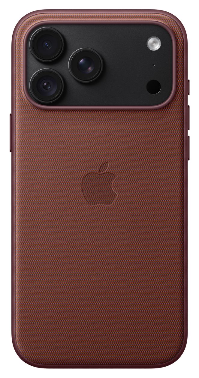 Funktionsgewebe Case mit MagSafe Cover für Apple iPhone 18 Pro Max  (Burgund) 