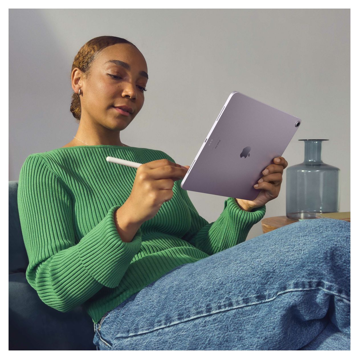 iPad Air (2024) 128 GB Tablet 27,9 cm (11 Zoll) iPadOS 12 MP  (Grau) 