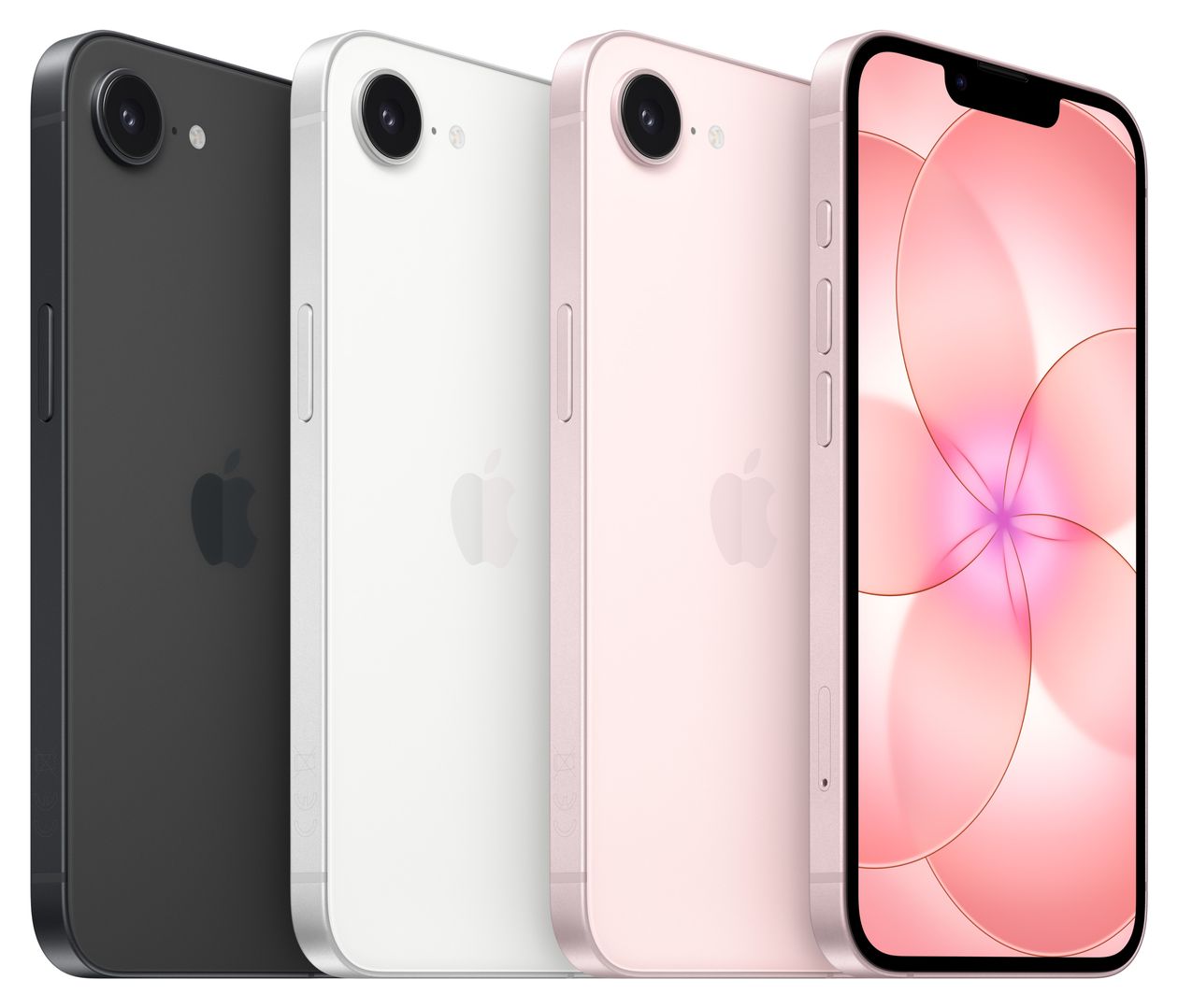 iPhone 17e 256 GB 5G Smartphone 15,5 cm (6.1 Zoll) IOS 48 MP Einzelne Kamera Kamera Dual Sim WiFi 6  (Hellrosa) 