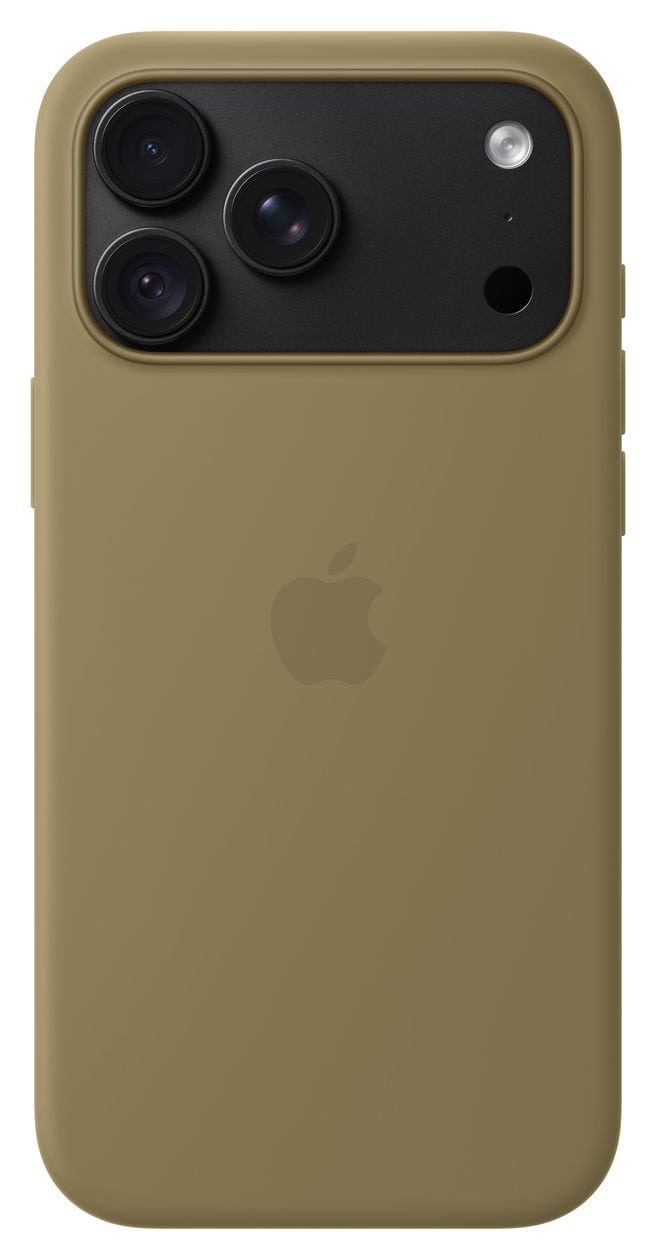 iPhone 18 Pro Max Silikon Case mit MagSafe - Oliv 