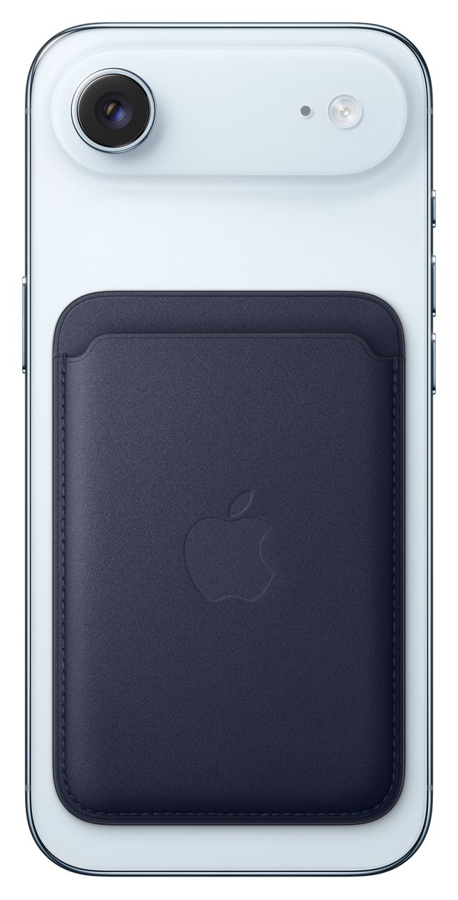 iPhone Feingewebe Wallet mit MagSafe – Magenta 