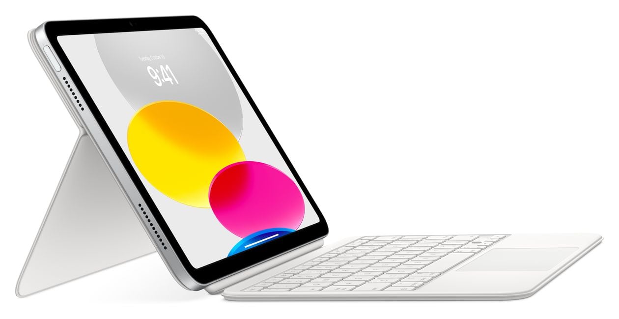 Magic Keyboard Folio für Apple iPad A16 und iPad 10.Gen  (Aluminium) 