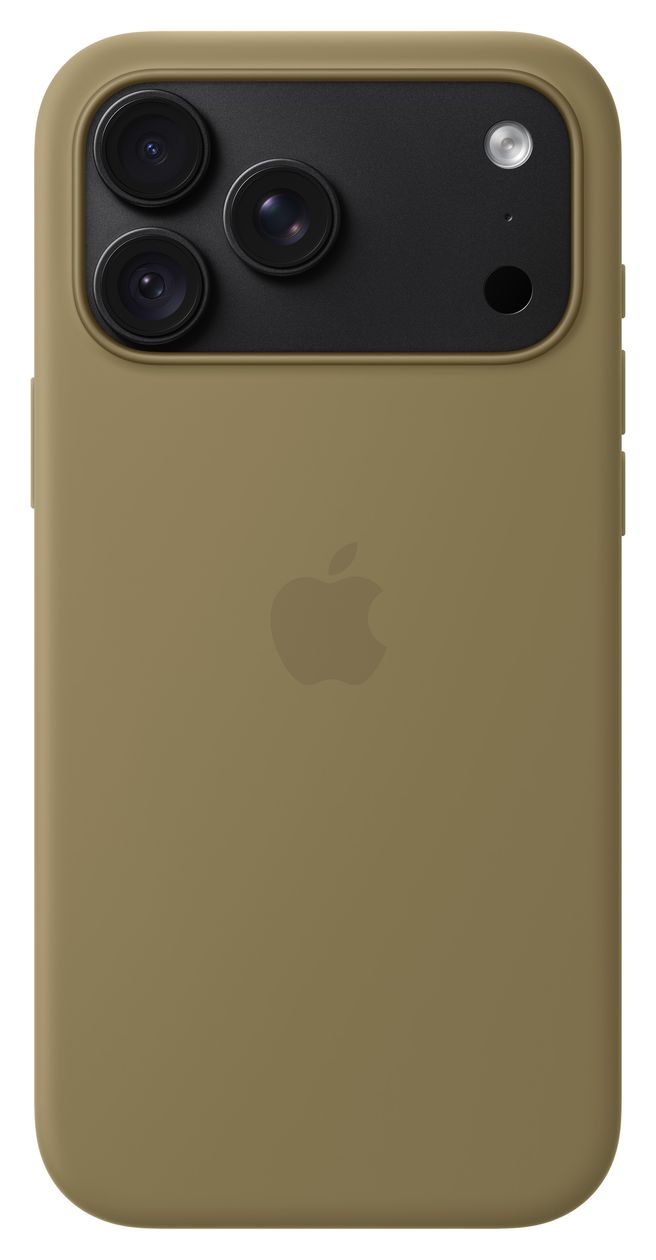 Silikon Case mit MagSafe Cover für Apple iPhone 18 Pro Max  (Olive) 