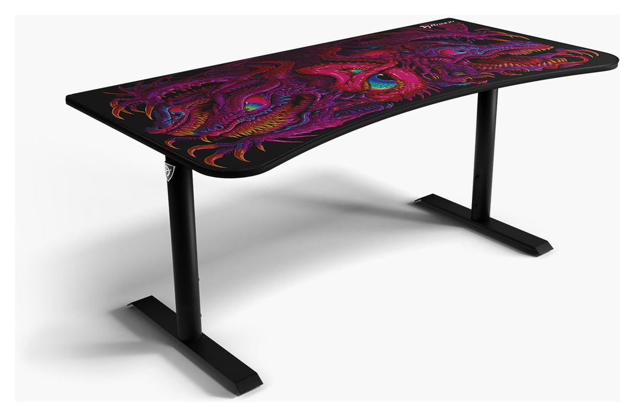 Arena Gamingtisch  (Mehrfarbig, Schwarz) 