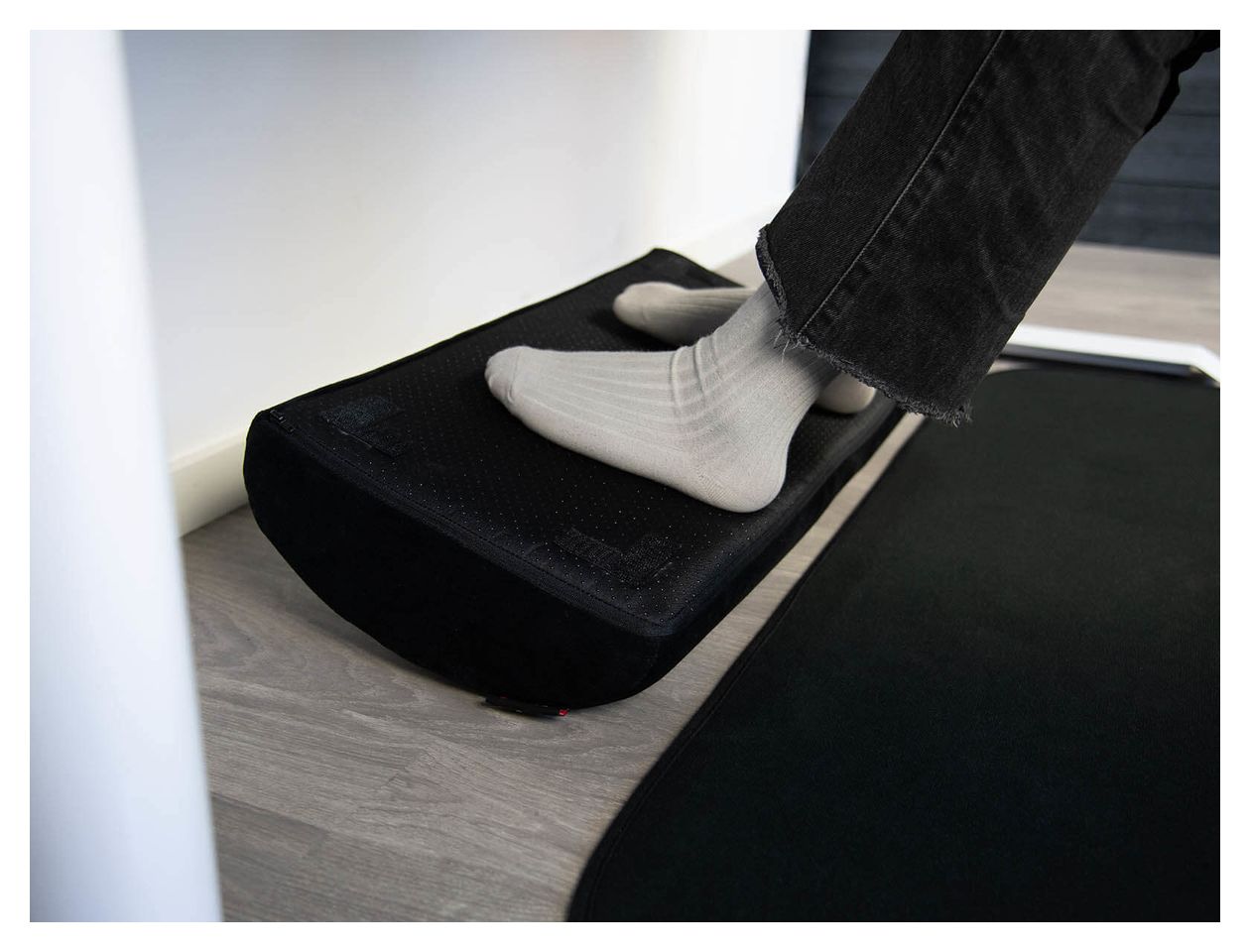 Footrest Soft Fabric Bodenschutzmatte 