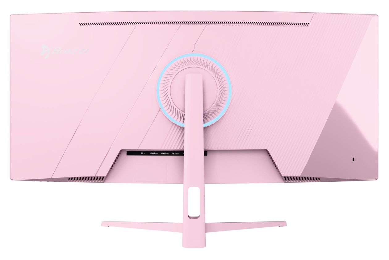 Nova Curved 4K Ultra HD Monitor 86,4 cm (34 Zoll) 21:9 1 ms 350 cd/m²  (Pink) 