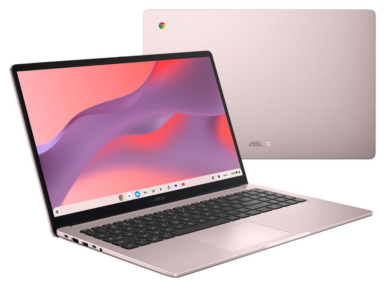 Chromebook CM1505CM4A-S70032 Full HD Notebook 39,6 cm (15.6 Zoll) 1920 x 1080 Pixel 128 GB eMMC ChromeOS MediaTek Kompanio max. 2,6 GHz  (Pink) 