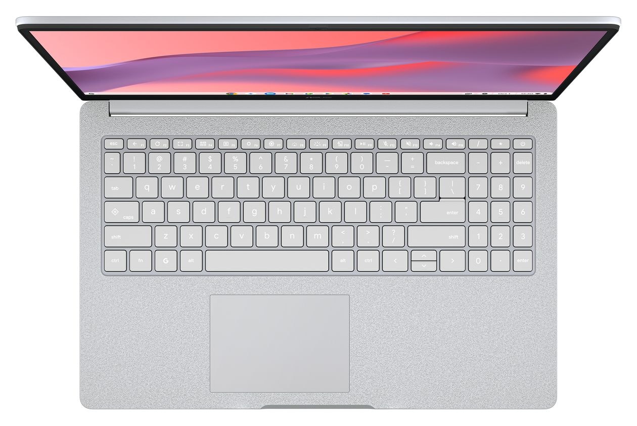 Chromebook CM32CM1505CM4A-S70031 Full HD Notebook 39,6 cm (15.6 Zoll) 1920 x 1080 Pixel 4 GB Ram 128 GB eMMC ChromeOS MediaTek Kompanio max. 2,6 GHz  (Grau) 