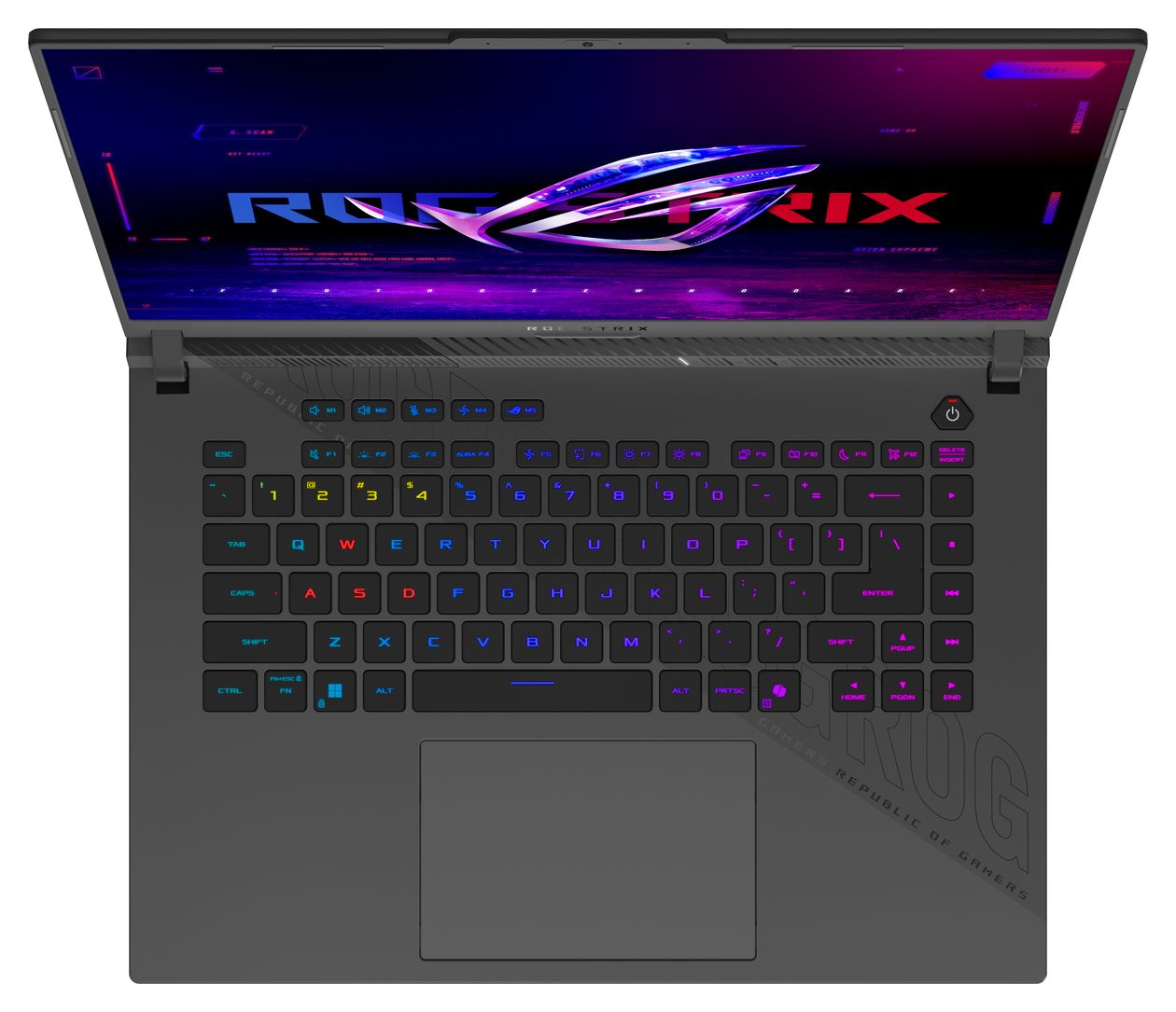 ROG Strix G614PP-RV114W WUXGA Notebook 40,6 cm (16 Zoll) 1920 x 1200 Pixel 1 TB SSD Windows 11 Home AMD Ryzen 9 max. 5,3 GHz  (Grau) 