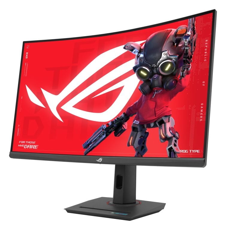 ROG Strix XG32WCS Quad HD Monitor 80 cm (31.5 Zoll) 16:9 1 ms 350 cd/m²  (Schwarz) 
