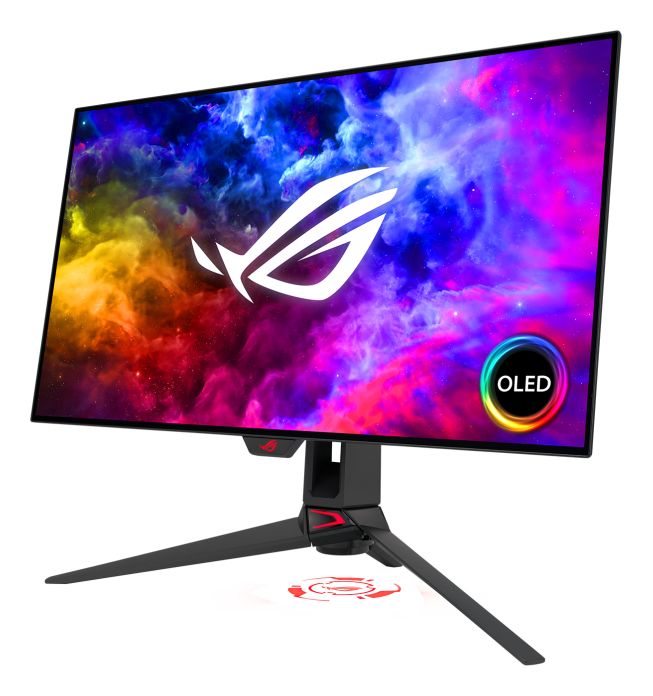 ROG Swift OLED PG27AQDM Quad HD Monitor 67,3 cm (26.5 Zoll) 16:9 0,03 ms 450 cd/m²  (Schwarz) 